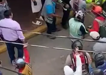 El hombre finalmente fue capturado/Captura de pantalla