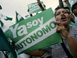 La autonomía se ejercerá a partir de 2026