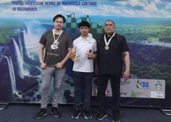 Ticona gana bronce en el Brazil Chess Series
