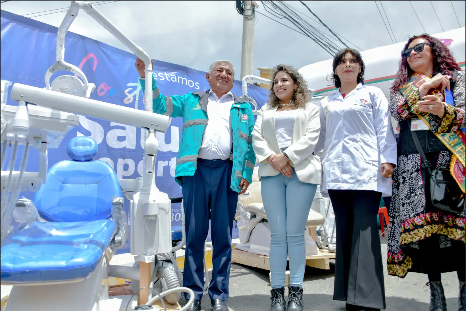 El área odontológica es reforzada en La Paz con nuevos insumos