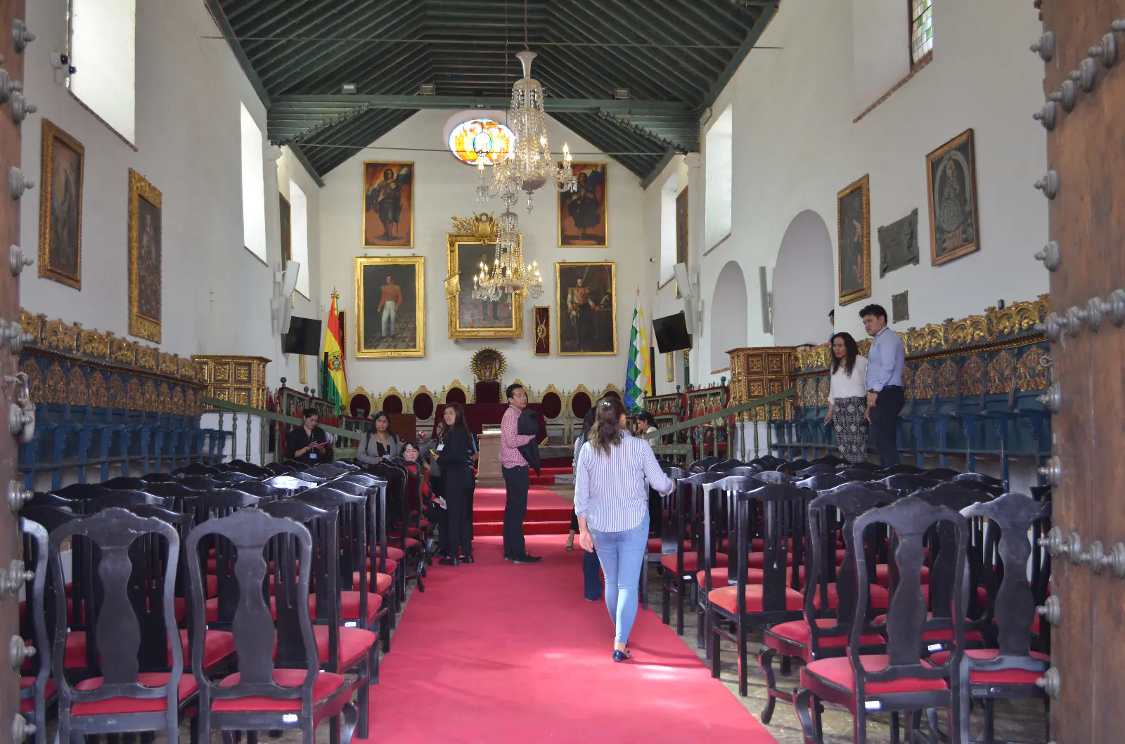La Casa de la Libertad acoge la entrega de credenciales a Paz y Lara