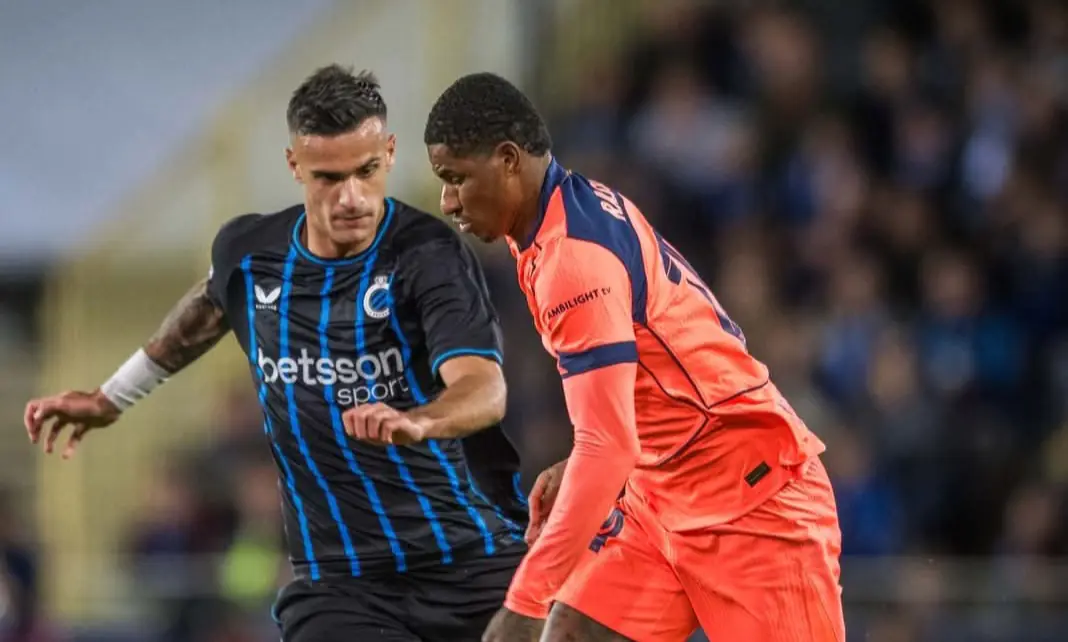 El Barcelona evita la derrota en un partido loco en Brugge