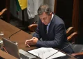 Diego Ávila, del PDC, es el presidente de la Cámara de Senadores