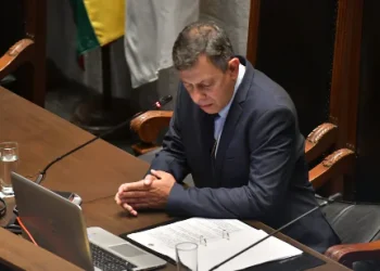 Diego Ávila, del PDC, es el presidente de la Cámara de Senadores