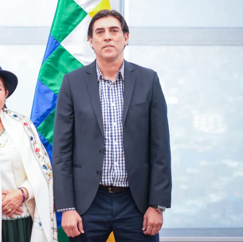 El empresario tarijeño Mauricio Zamora es el titular de Obras Públicas
