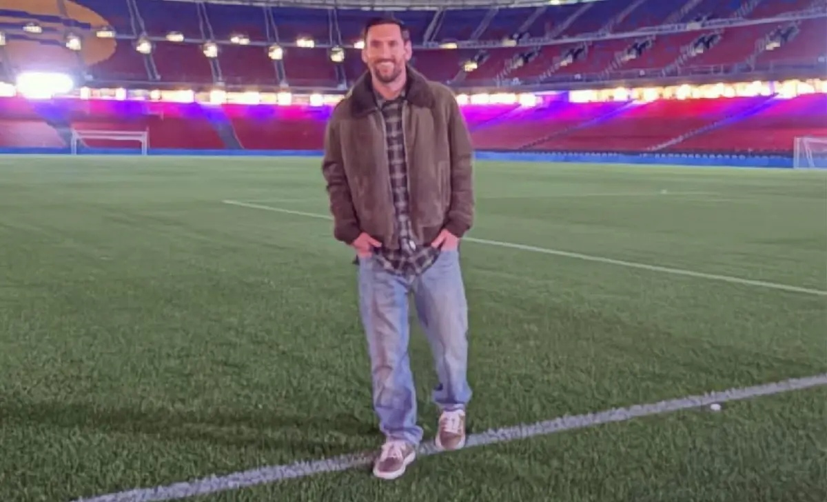 Messi visita el Camp Nou: ‘Ojalá algún día pueda volver’