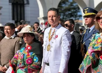 Lara, en su primer acto oficial: El litio será riqueza de Potosí