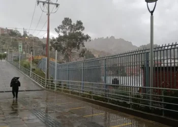 Sistema de la Alcaldía prevé una semana de lluvias en La Paz