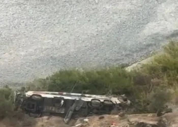 El bus cayó a un barranco/RPP