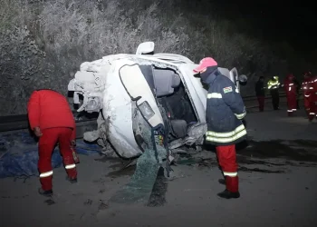 Falleció el conductor del minibús/APG