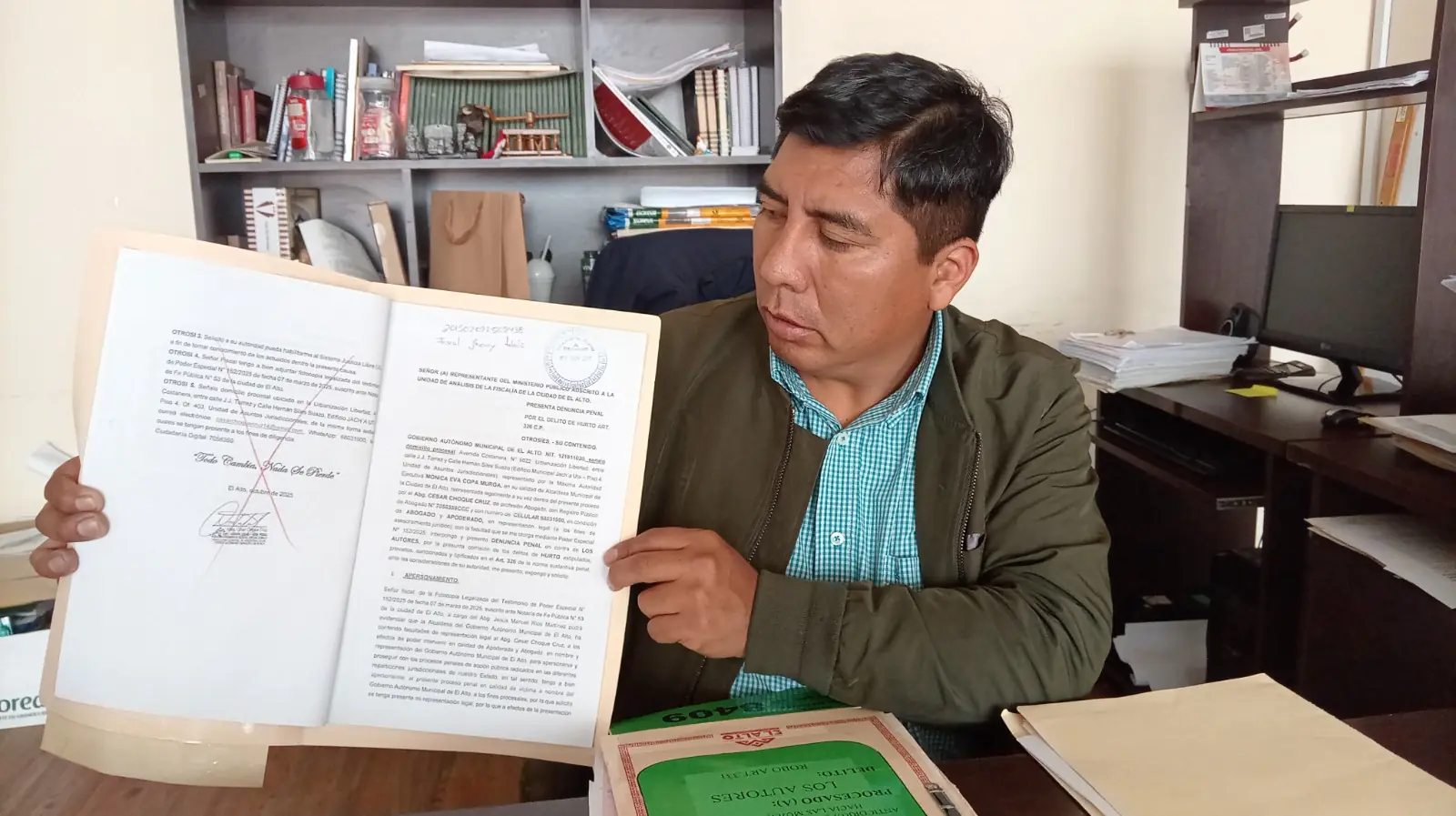 El asesor jurídico de la Alcaldía, Isaac Mauricio. FOTO: GAMEA