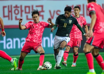 Bolivia pierde 2-0 ante Corea del Sur, en su primera acción en Asia
