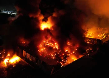 La explosión se dio en una zona industrial/AFP