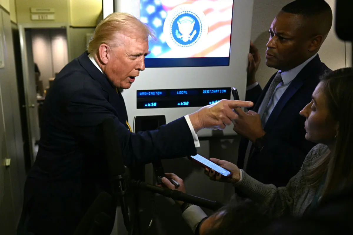 Trump habló del tema venezolano/AFP