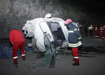 El minibus se dirigía a El Alto/APG