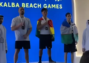 Mamani brilla y gana oro en los Kalba Beach Games de Dubái 