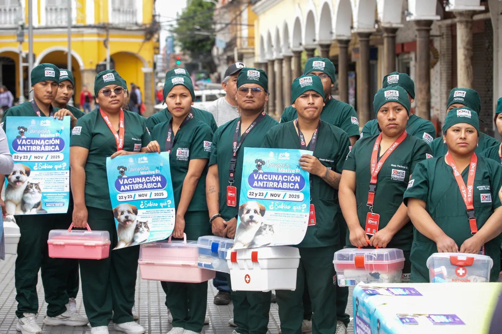 La campaña de vacunación antirrábica se realizará el sábado y domingo. FOTO: GAMC