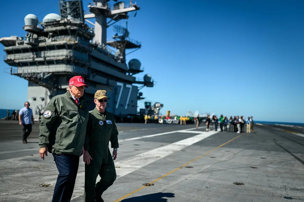 Trump ordenó un despliegue militar en el Caribe/AFP