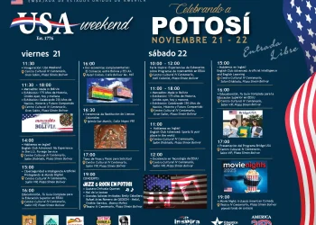 Potosí celebra su mes aniversario con el ‘USA Weekend’