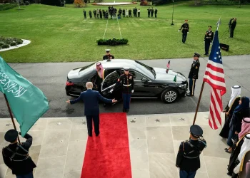 Trump recibió en la Casa Blanca al príncipe heredero/Casa Blanca