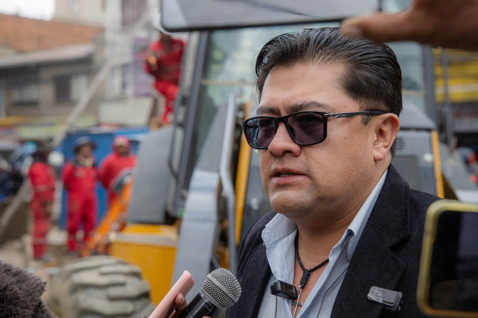 El secretario municipal de Gestión Institucional de El Alto, Rury Balladares. FOTO: GAMEA