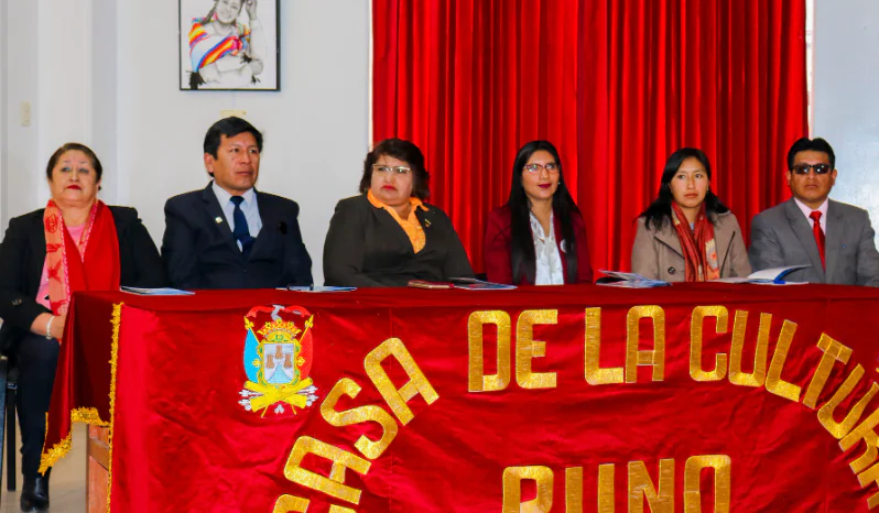 Miembros del Comité de Salvaguarda. FOTO: Municipalidad de Puno