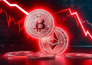 Criptomonedas en caída, se pierden las ganancias de 2025