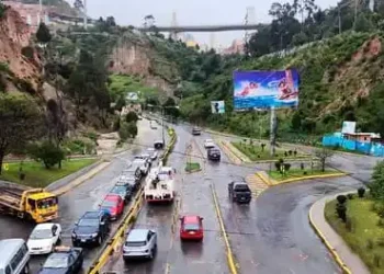 Un tramo de la avenida Costanera de La Paz será cerrado desde el lunes. FOTO: RRSS
