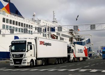 Tráfico fluido en el canal de la Mancha durante el primer día del Brexit