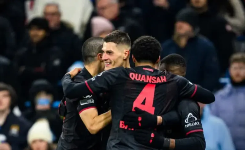 El City paga las rotaciones y cae en casa ante el Leverkusen