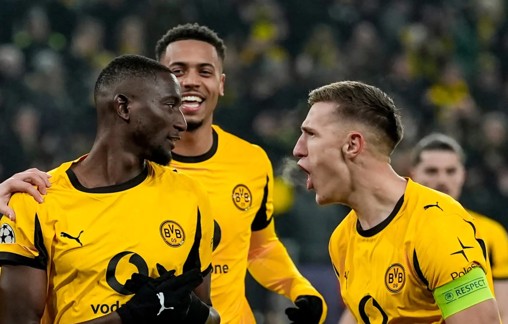 Villarreal se hunde con una goleada 4-0 ante el Dortmund