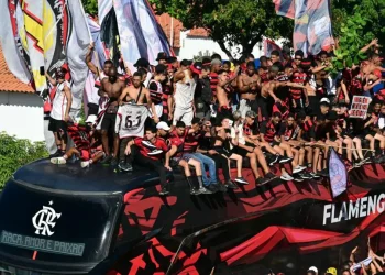 Disturbios en despedida de Flamengo a final de Libertadores