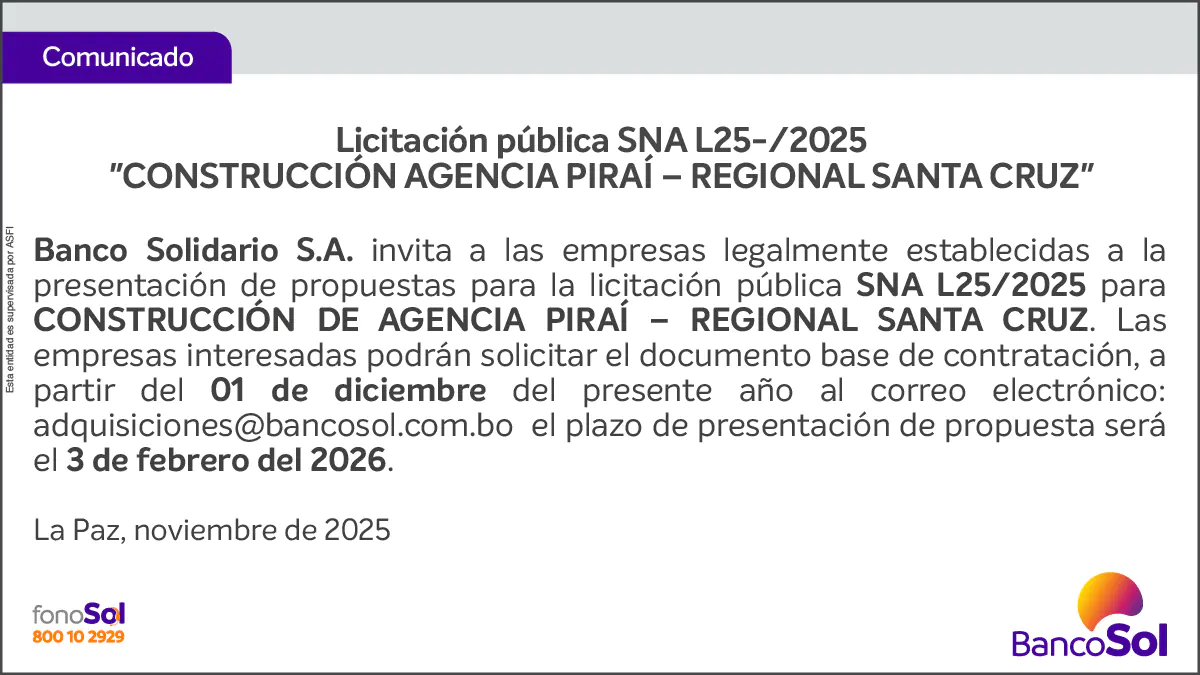 COMUNICADO