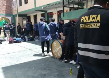 Integrantes de la banda Proyección San Andrés fueron retenidos en Perú. FOTO: RRSS