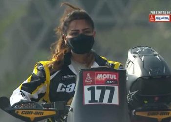 Los Martínez llegan en los puestos 13 y 14 en la segunda etapa del Dakar 2021, Suany sufrió una caída