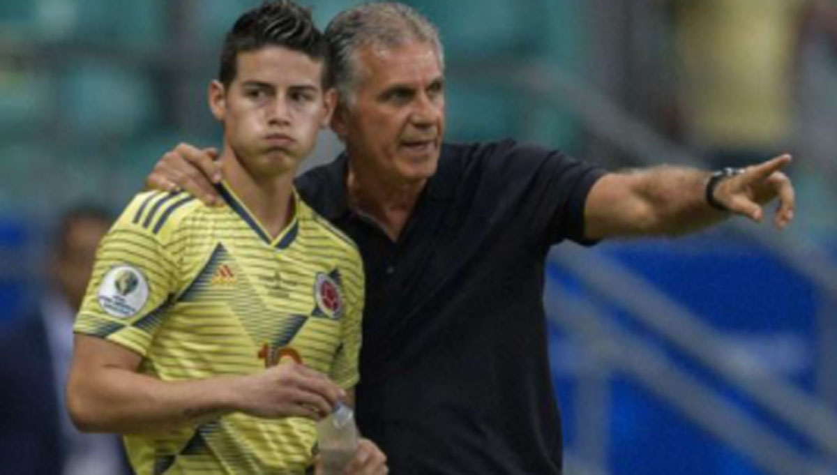 El portugués Carlos Queiroz deja de ser técnico de Colombia