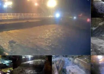 Los afluentes de seis ríos crecieron con la lluvia caída este jueves. FOTO: GAMLP