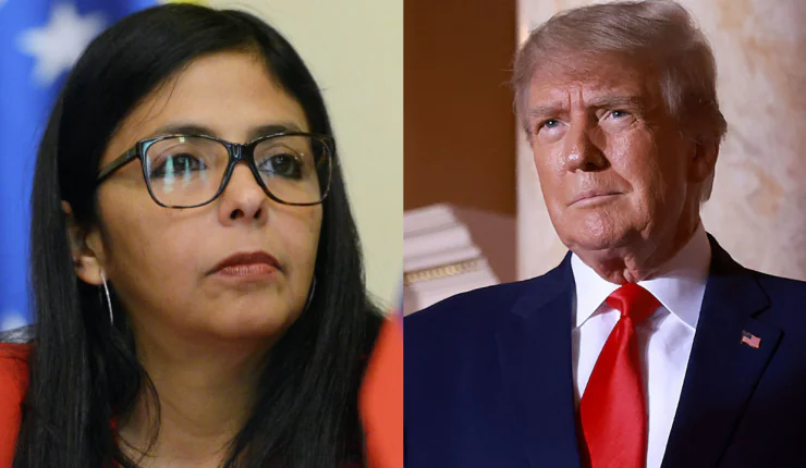 Según Trump, Delcy Rodríguez es nueva presidenta de Venezuela