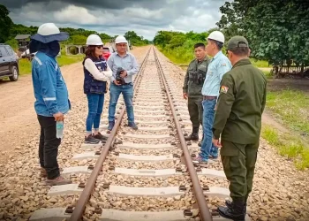 Fijan prueba de carga de ferrovía Montero–Bulo Bulo para febrero