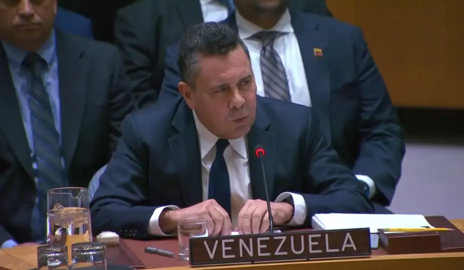 El embajador de Venezuela ante la ONU, Samuel Moncada/RRSS