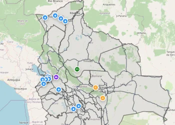 ABC reporta 14 puntos de bloqueo; la mayoría en La Paz y Pando