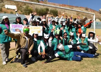Guardaparques voluntarios. FOTO: GAMLP
