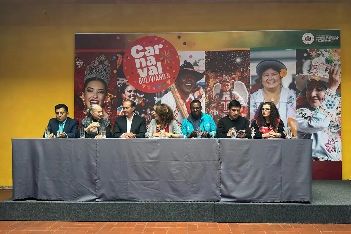 Lanzan la fiesta de los Carnavales Bolivianos 2026