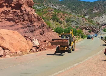 Maquinaria pesada realizó la limpieza/ABC