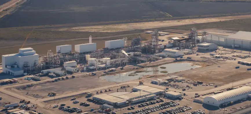 La refinería de litio de Tesla en Texas/Tesla