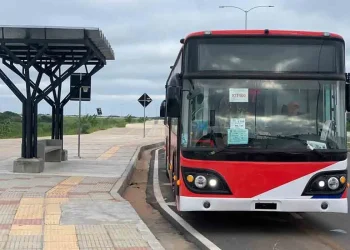 Buses eléctricos arribarán a Santa Cruz para la línea de micros 47. FOTO: El Día