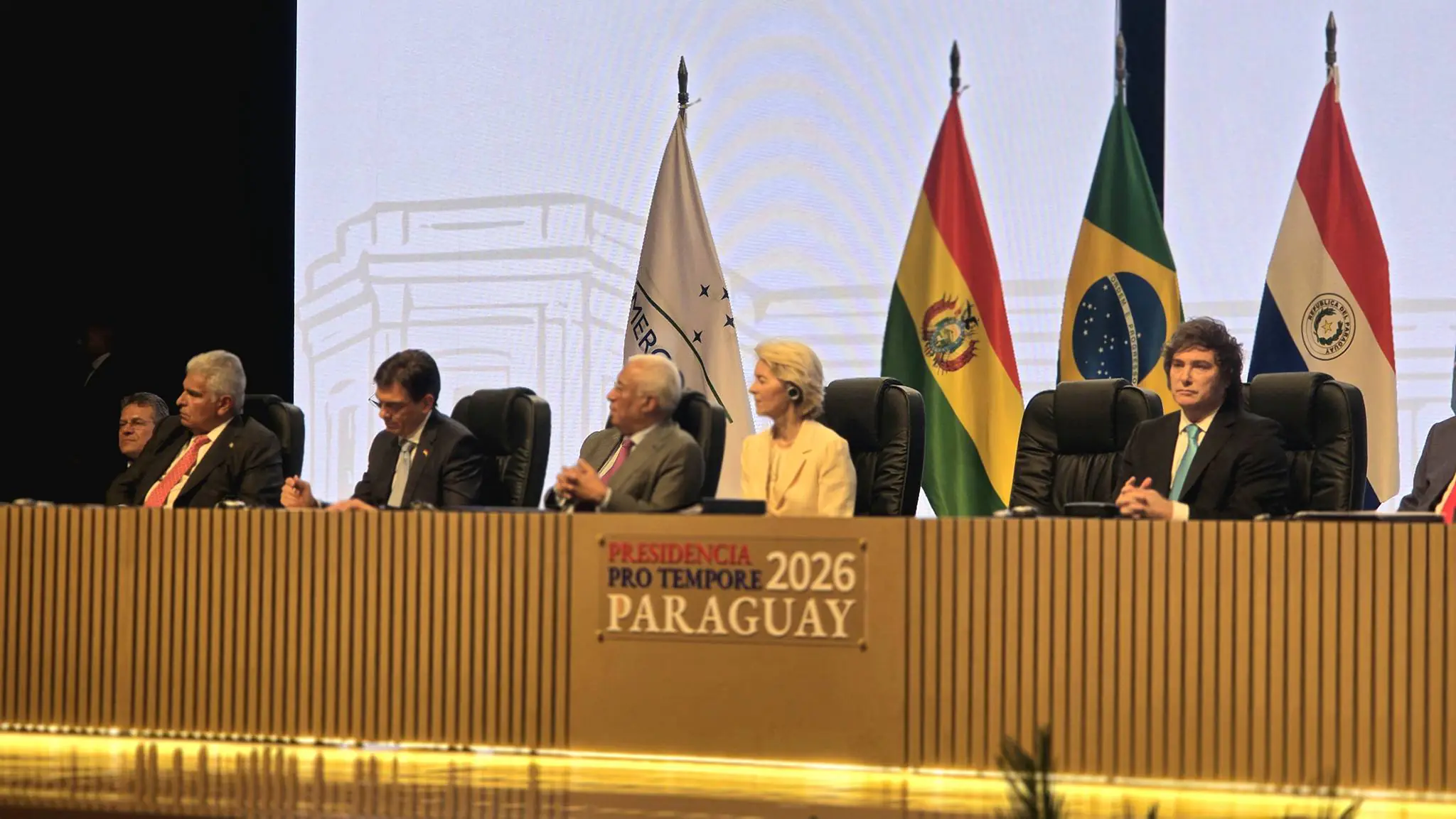 Paz Pereira llega a Paraguay para firma de acuerdo Mercosur-UE