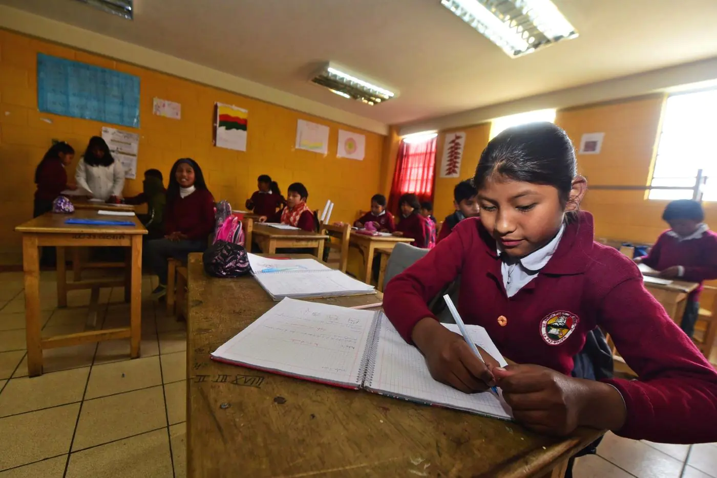El calendario escolar arranca de manera oficial con el comienzo de las inscripciones escolares. FOTO: Archivo La Razón
