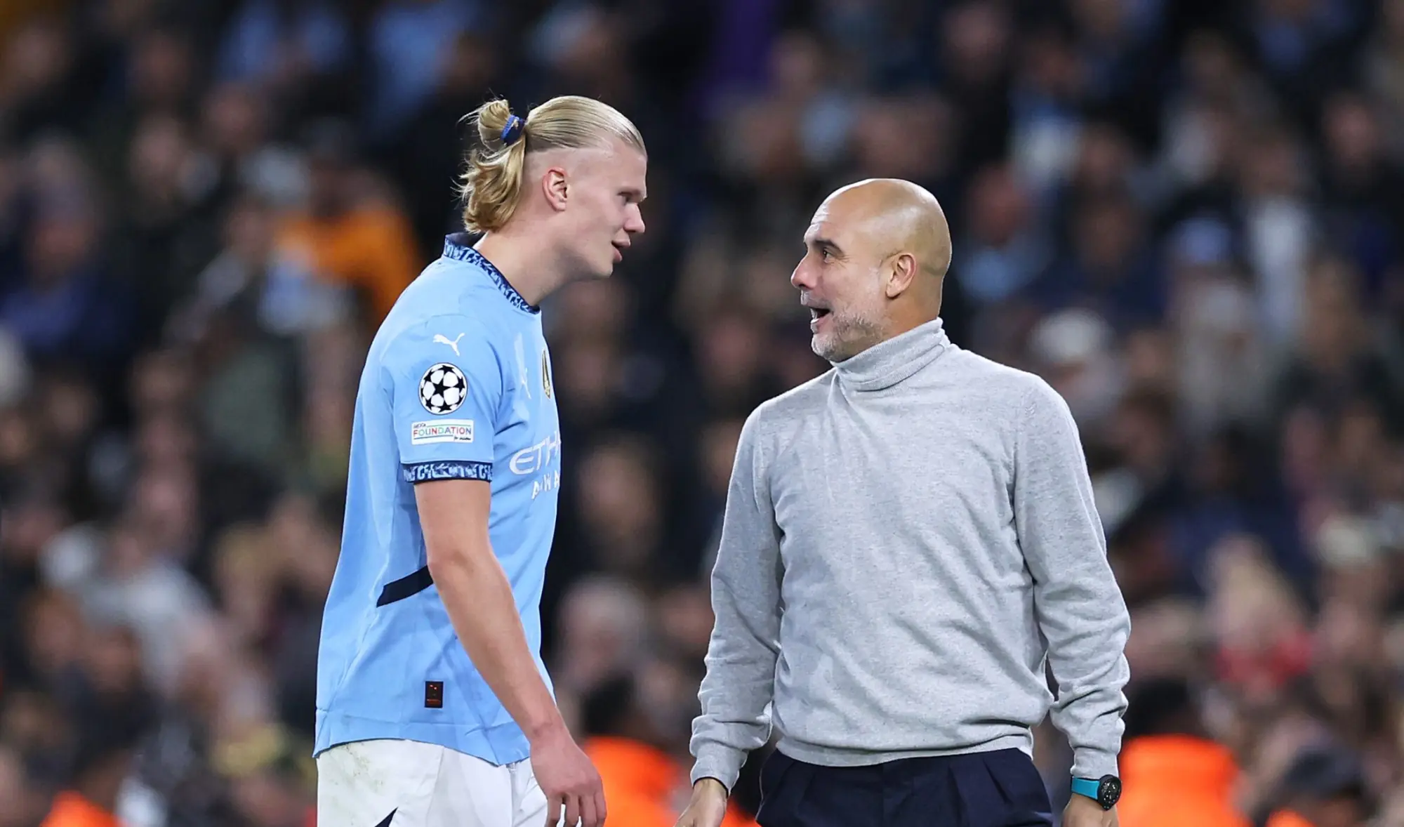 Guardiola mantiene a Haaland en la alineación en su regreso a Noruega
