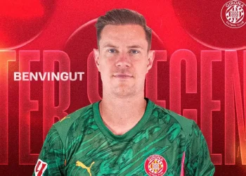 El arquero del Barça Ter Stegen se va cedido al Girona